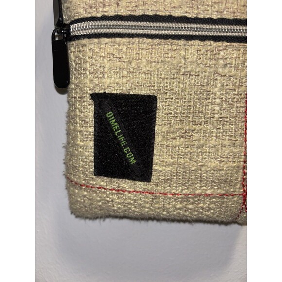 Dime Life Bags Smell Proof Hemp 4 Compartments Shoulder Bag - Picture 2 of 4
